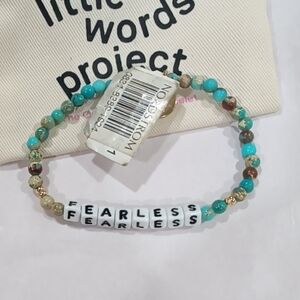 Fearless Bracelet - Turquoise and Gold